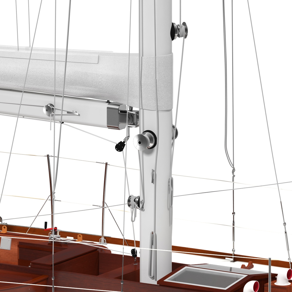 3D model Sailing Yacht 2