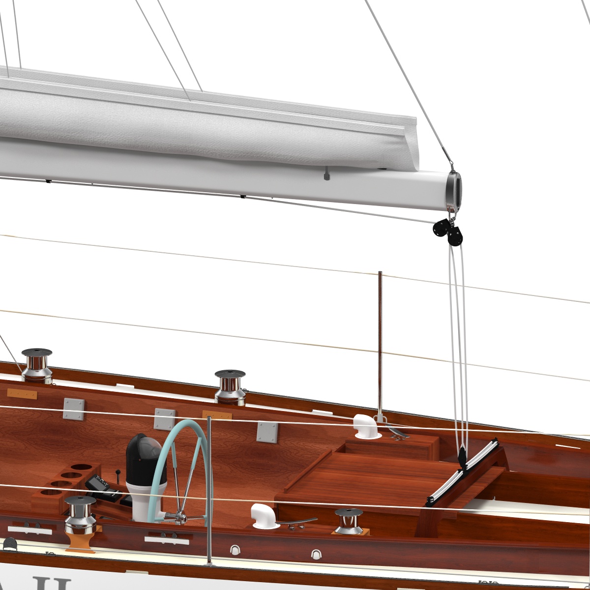 3D model Sailing Yacht 2