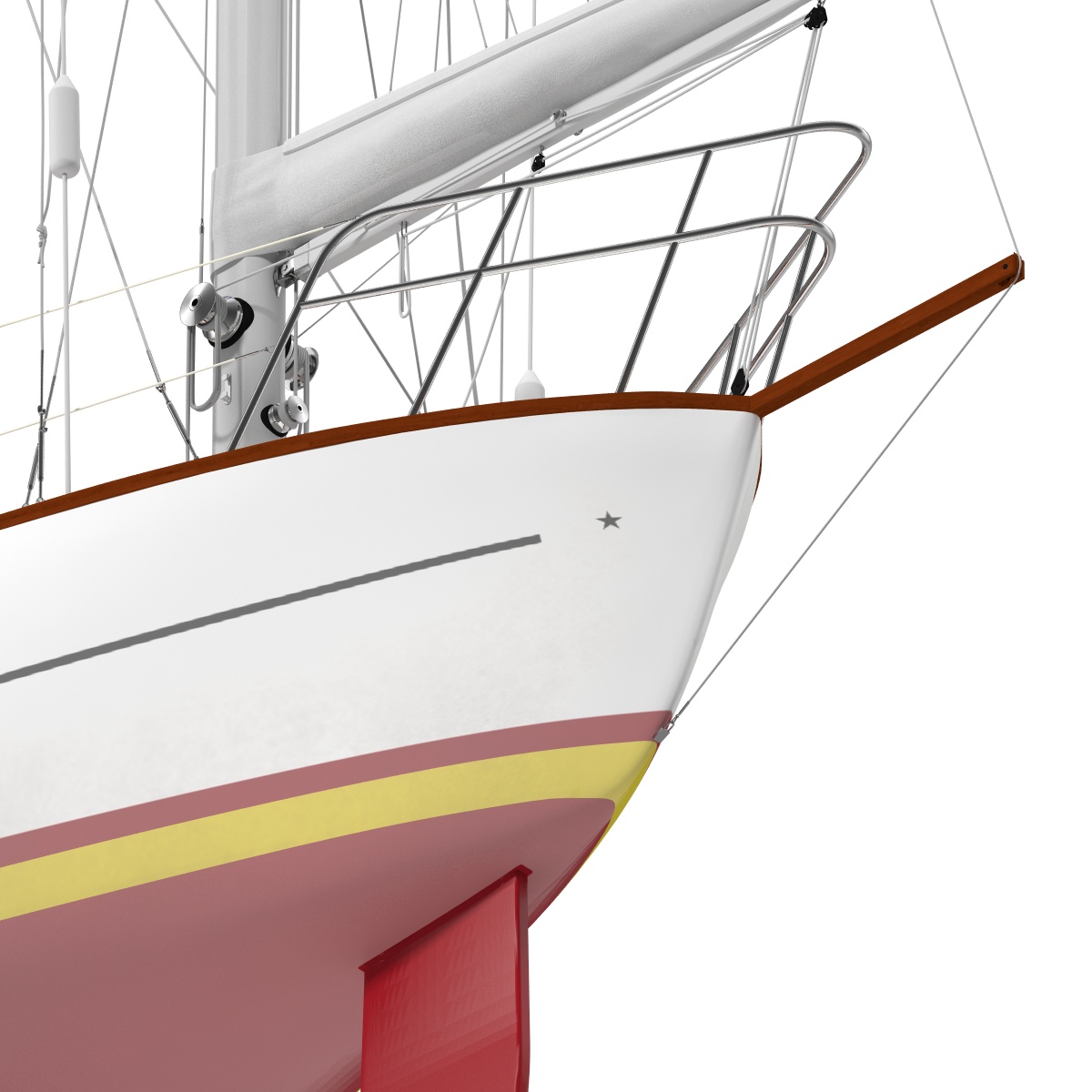 3D model Sailing Yacht 2