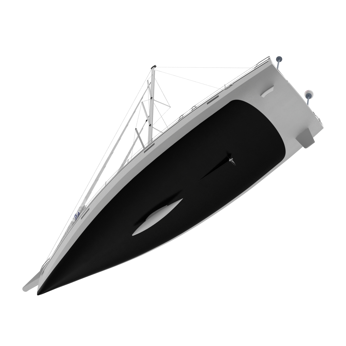 Offshore Sailing Yacht 3D