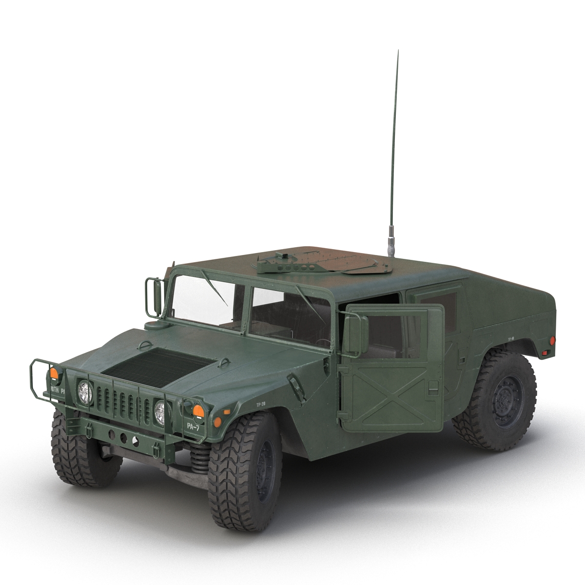 3D model Humvee