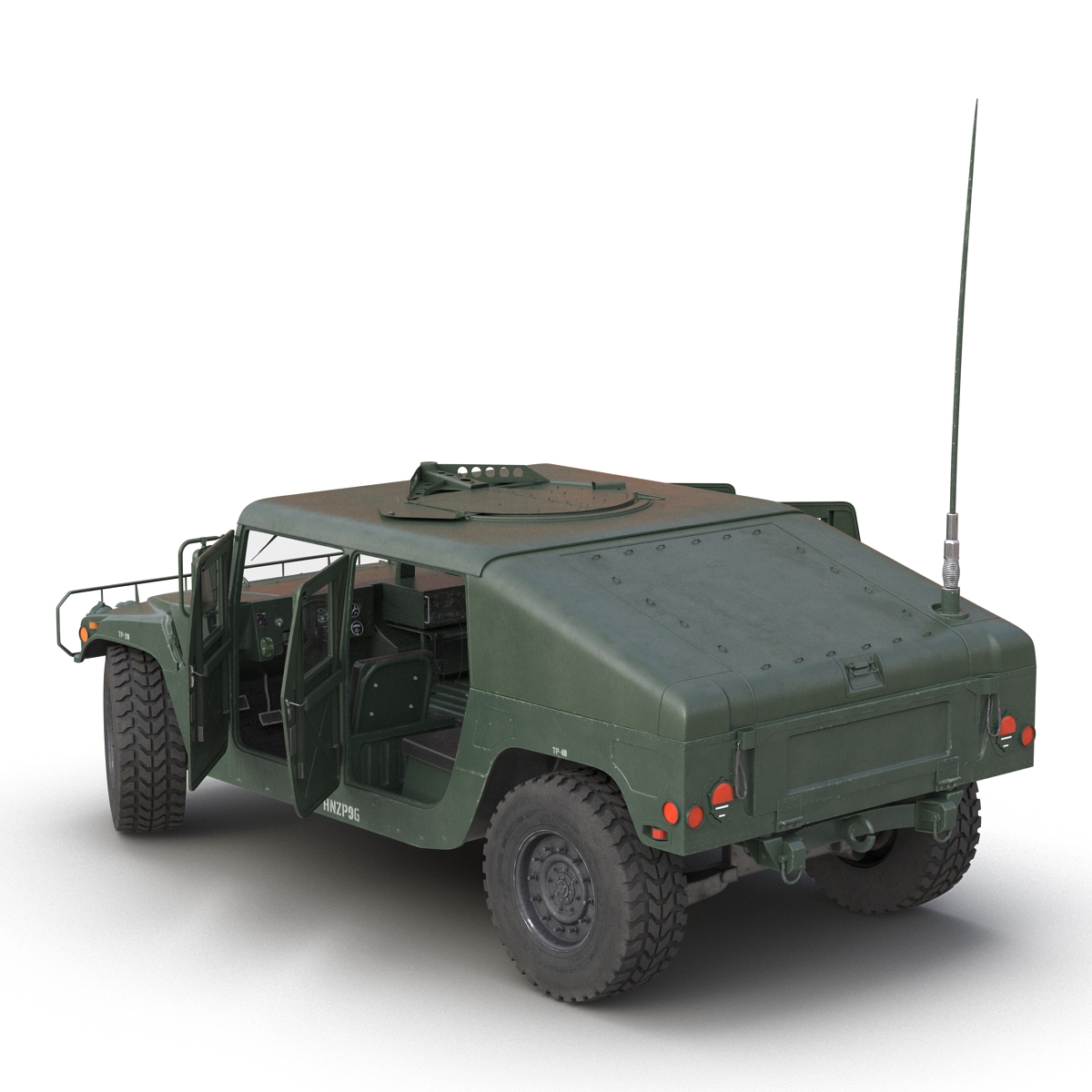 3D model Humvee