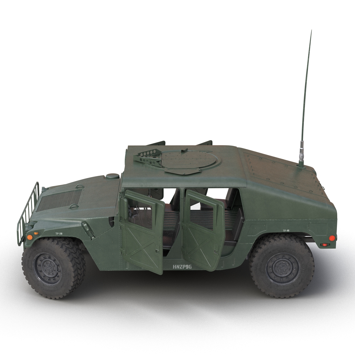 3D model Humvee