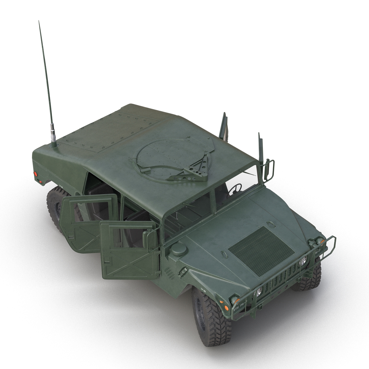 3D model Humvee