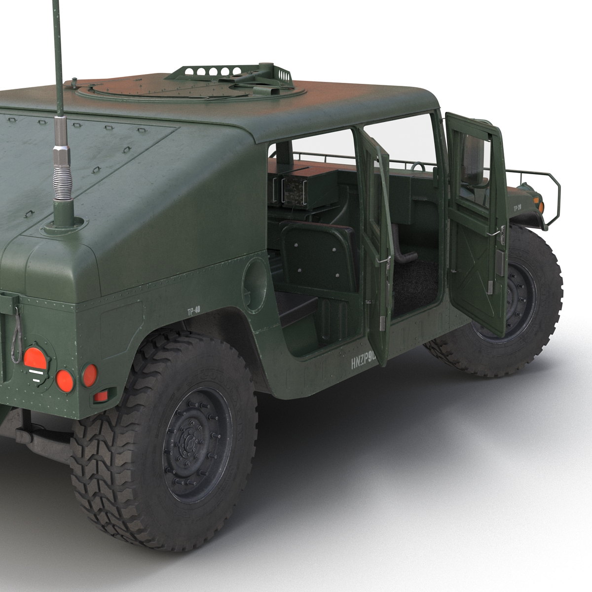 3D model Humvee