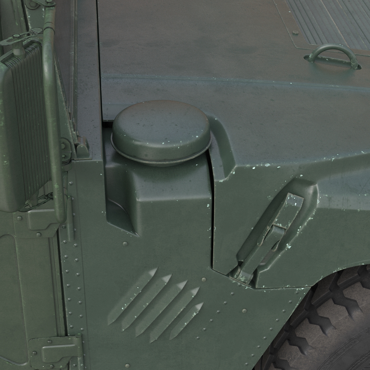 3D model Humvee