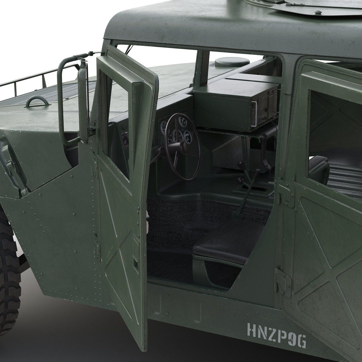 3D model Humvee