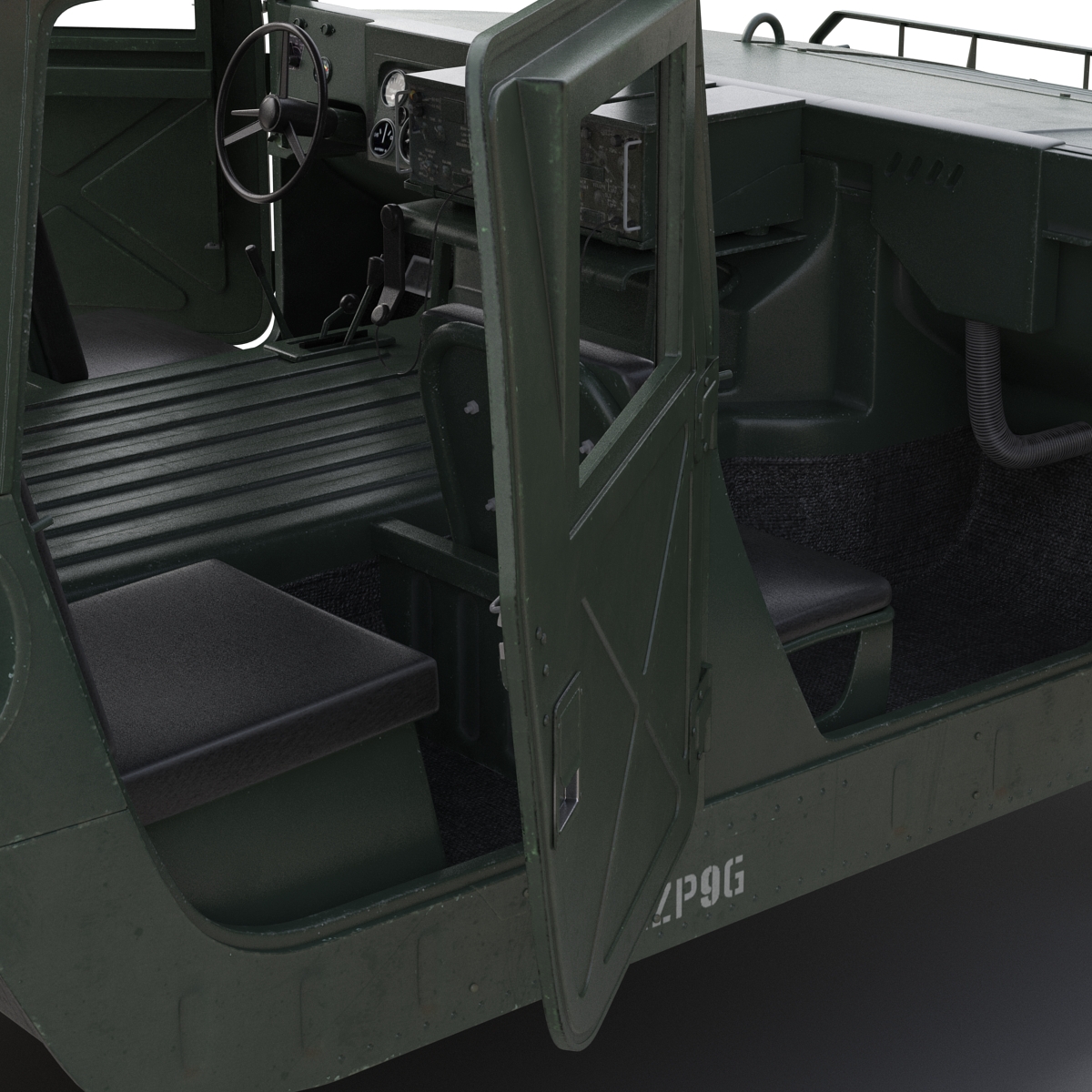 3D model Humvee