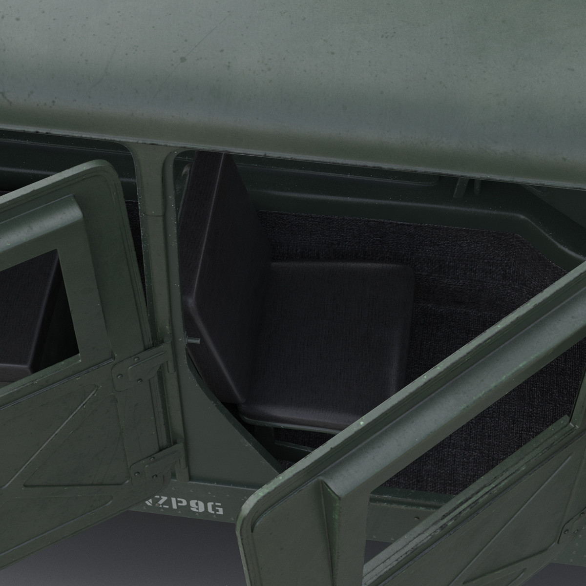 3D model Humvee