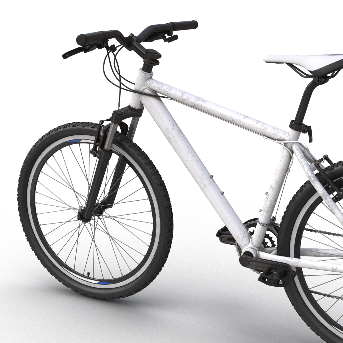 3D model Mountain Bike Generic 2 Rigged