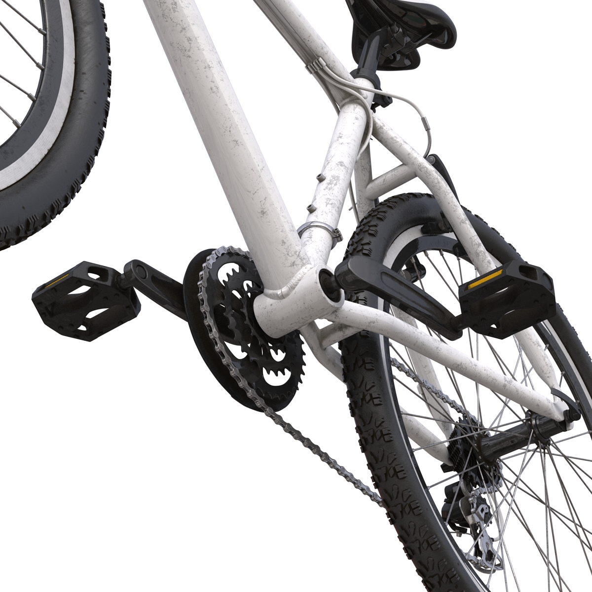 3D model Mountain Bike Generic 2 Rigged