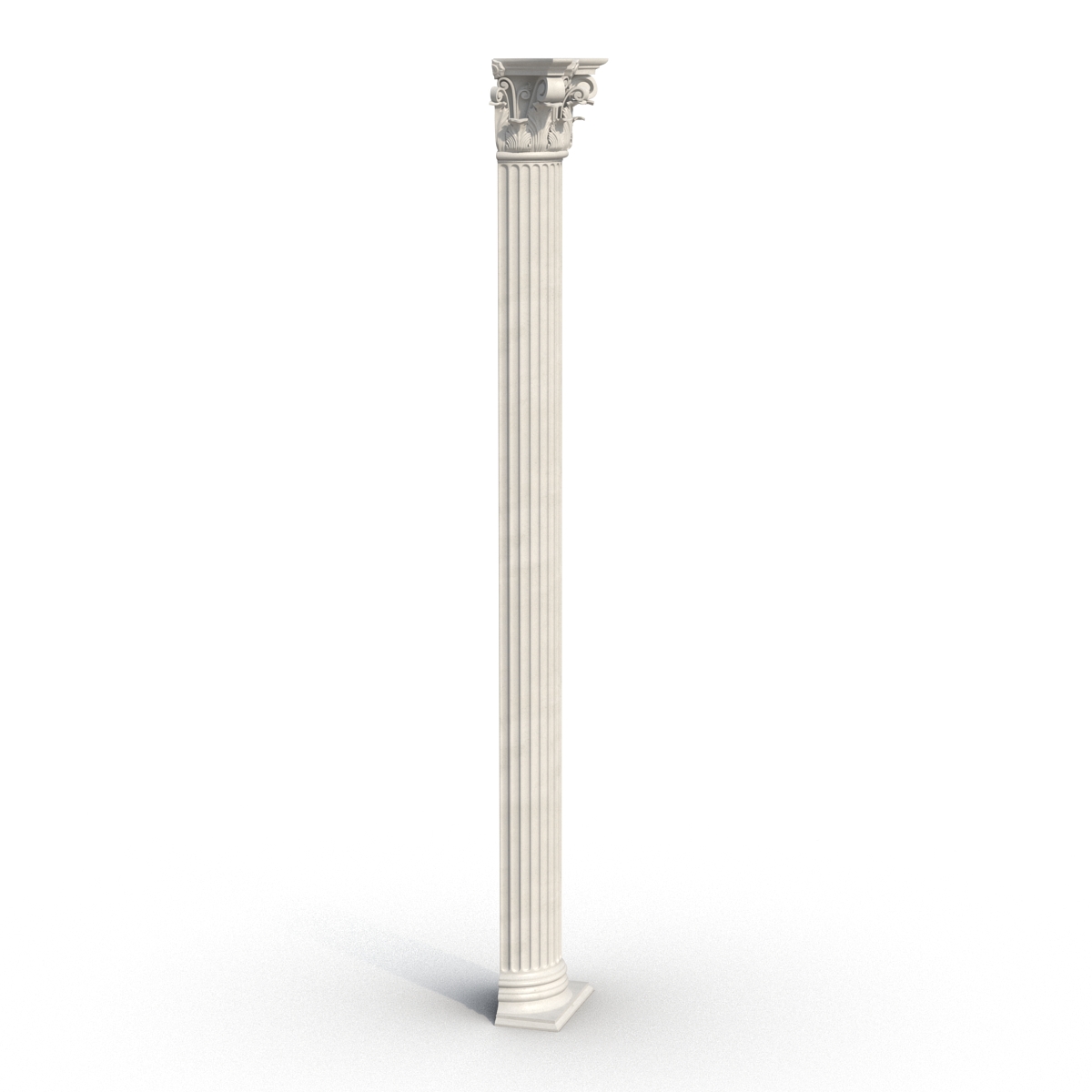 Column Corinthian Greco Roman 3D model