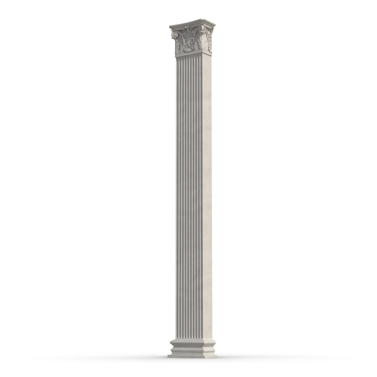 3D Column Corinthian Greco Roman 2