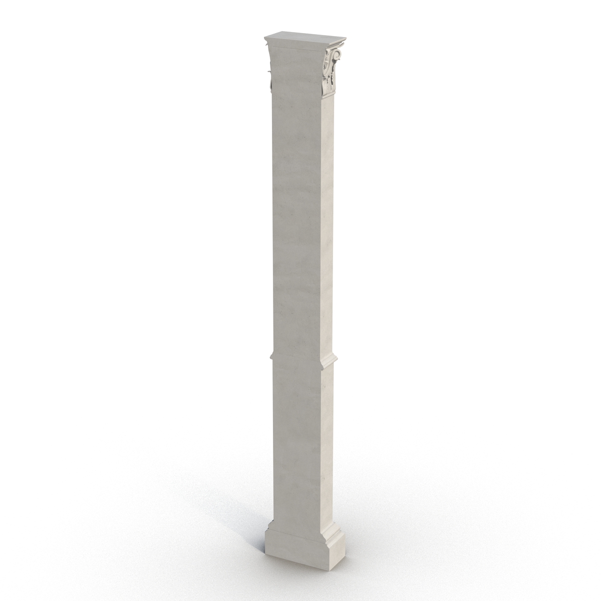 3D Column Corinthian Greco Roman 3