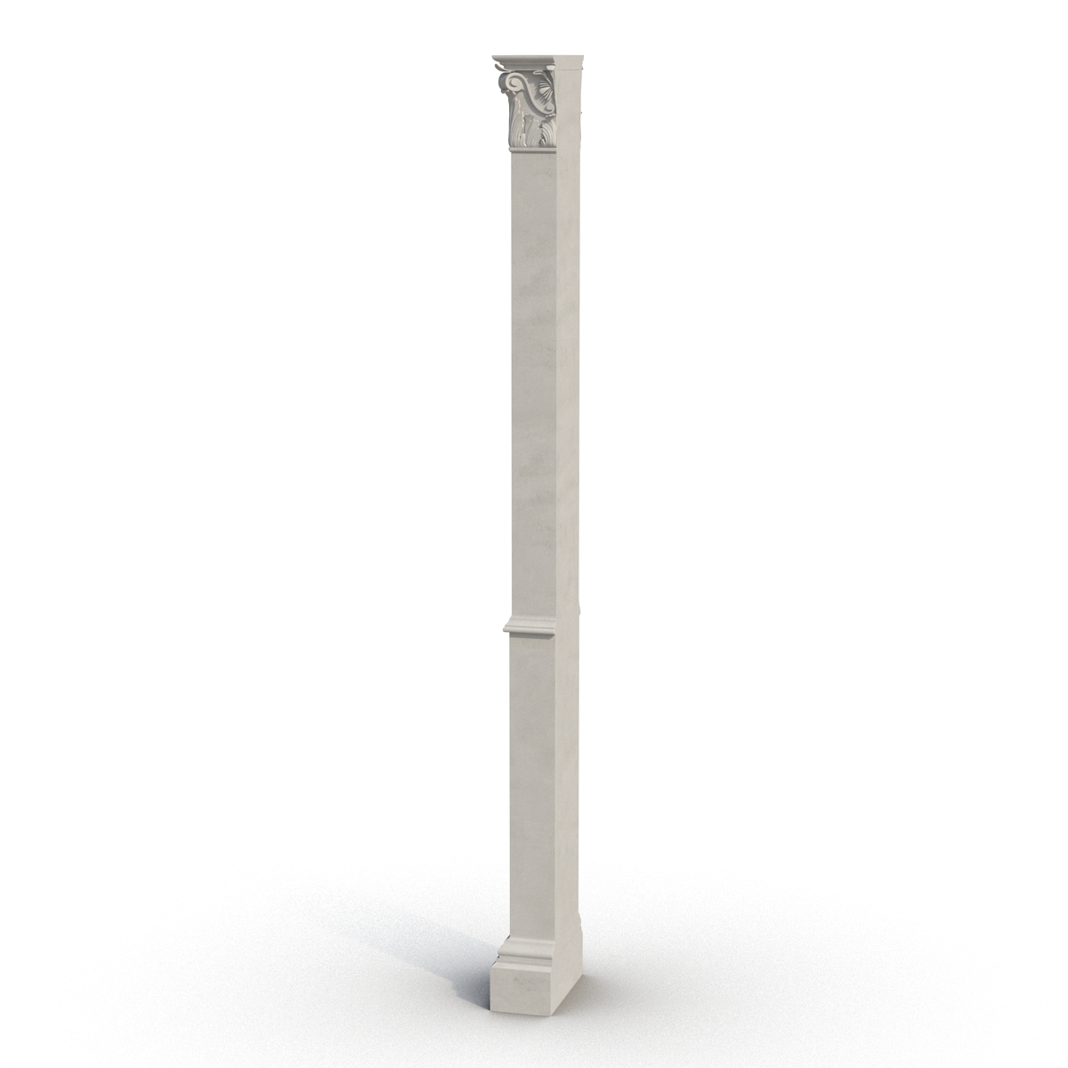 3D Column Corinthian Greco Roman 3