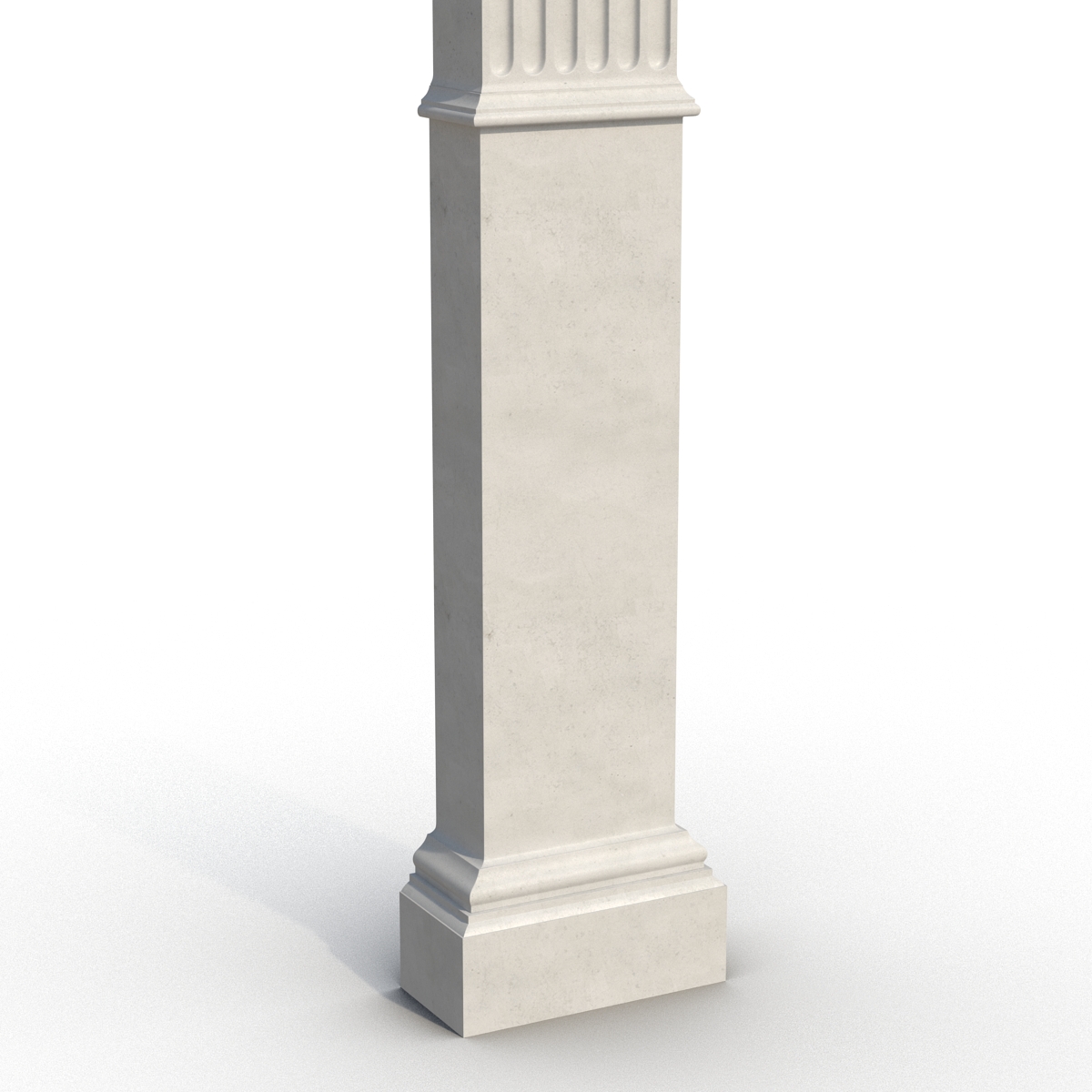 3D Column Corinthian Greco Roman 3