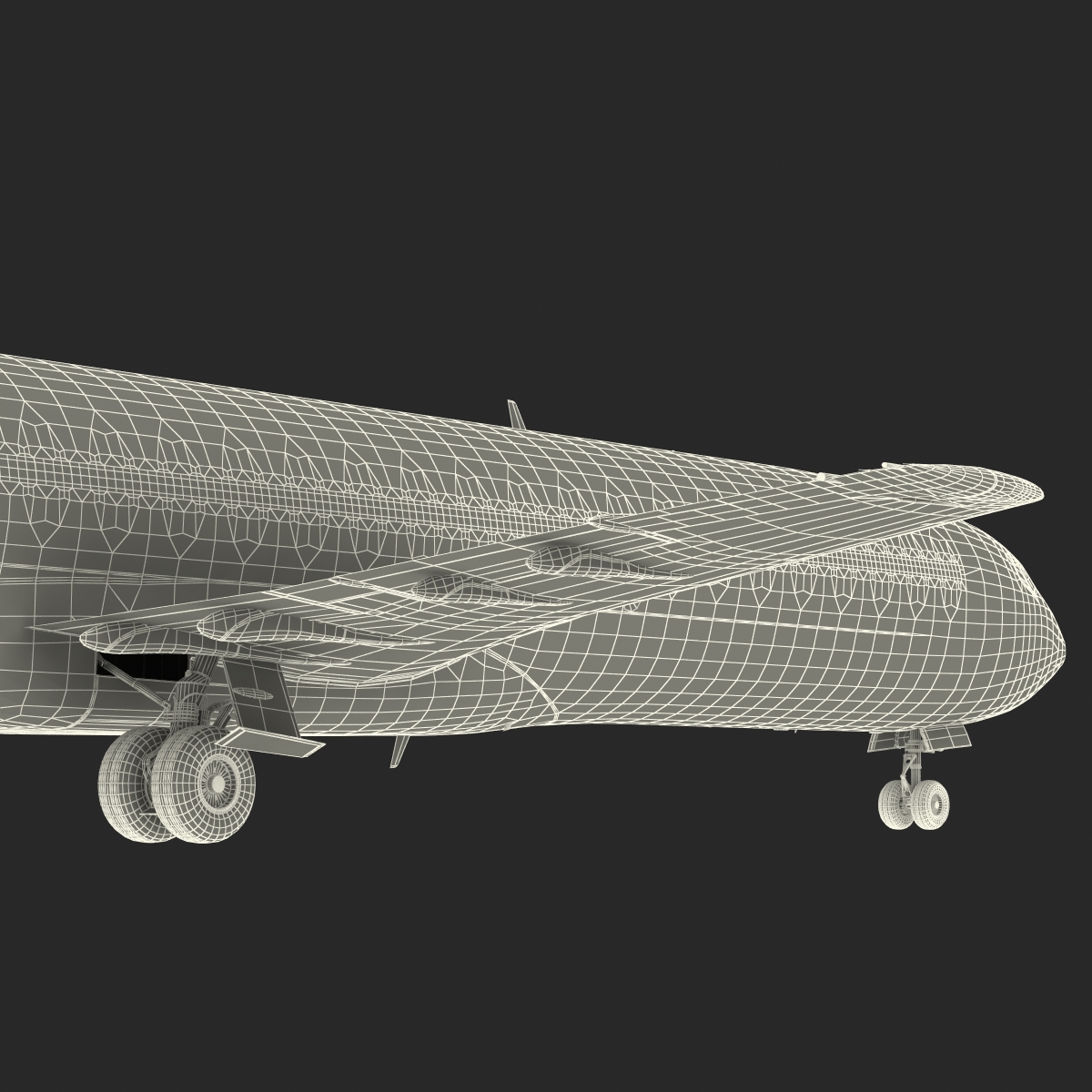 Boeing 727 200 Purolator Kelowna 3D