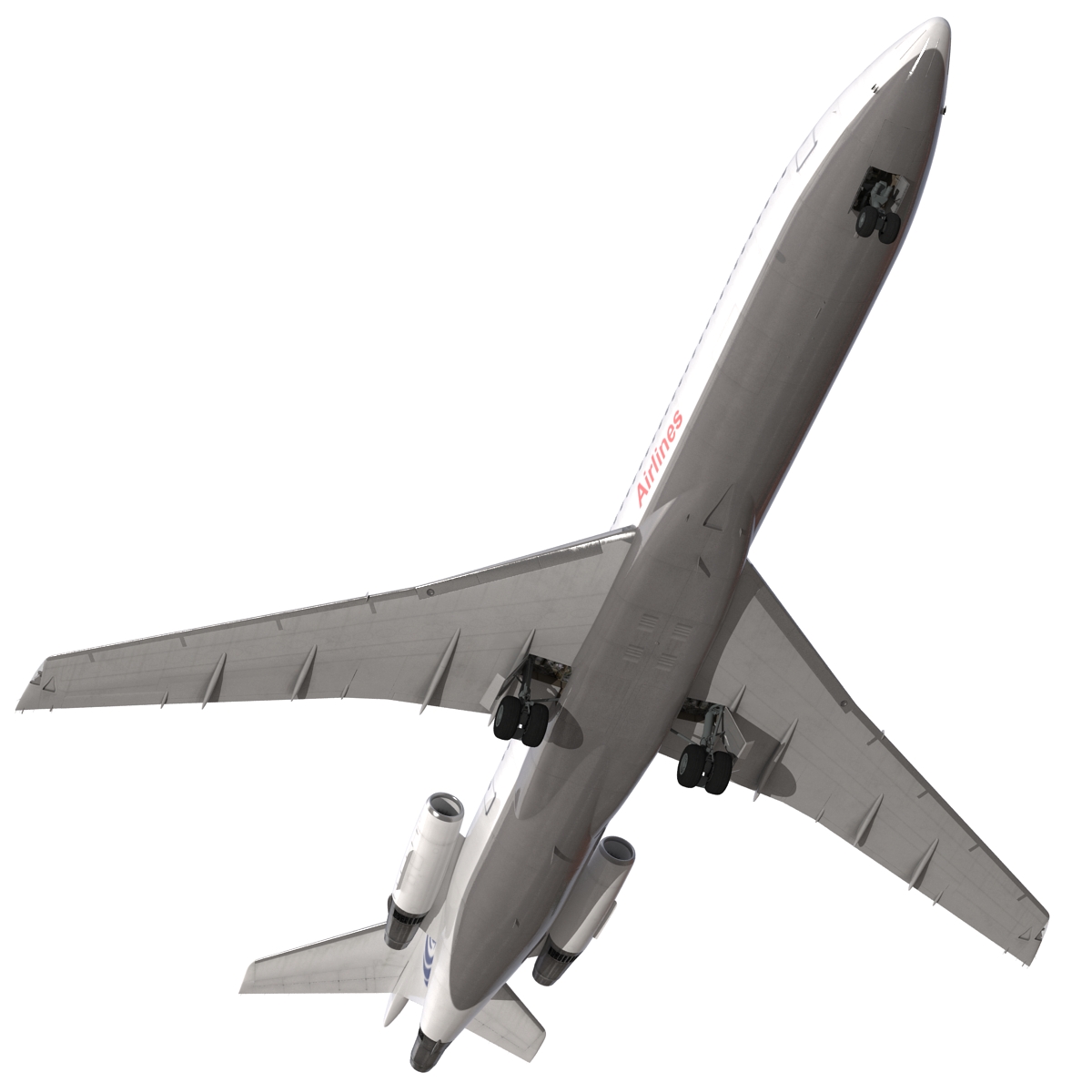 3D Boeing 727 200 Iran Aseman