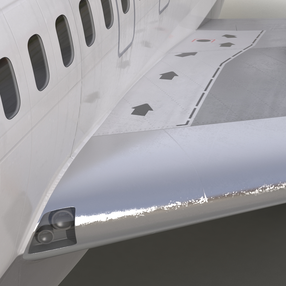 3D Boeing 727 200 Iran Aseman