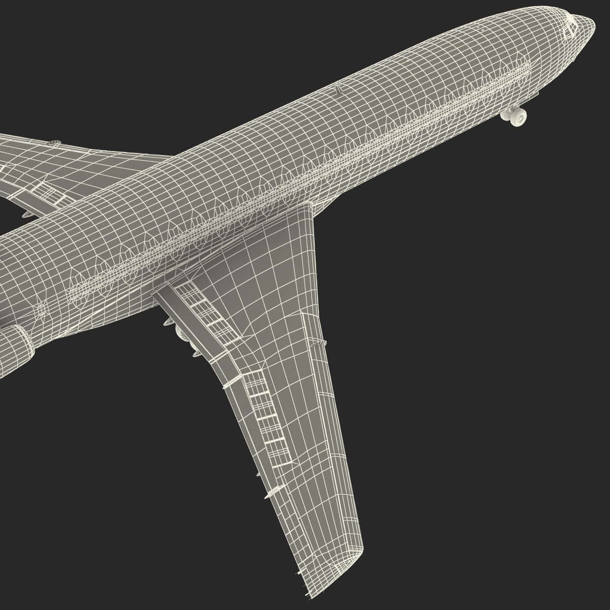 3D Boeing 727 200 Iran Aseman