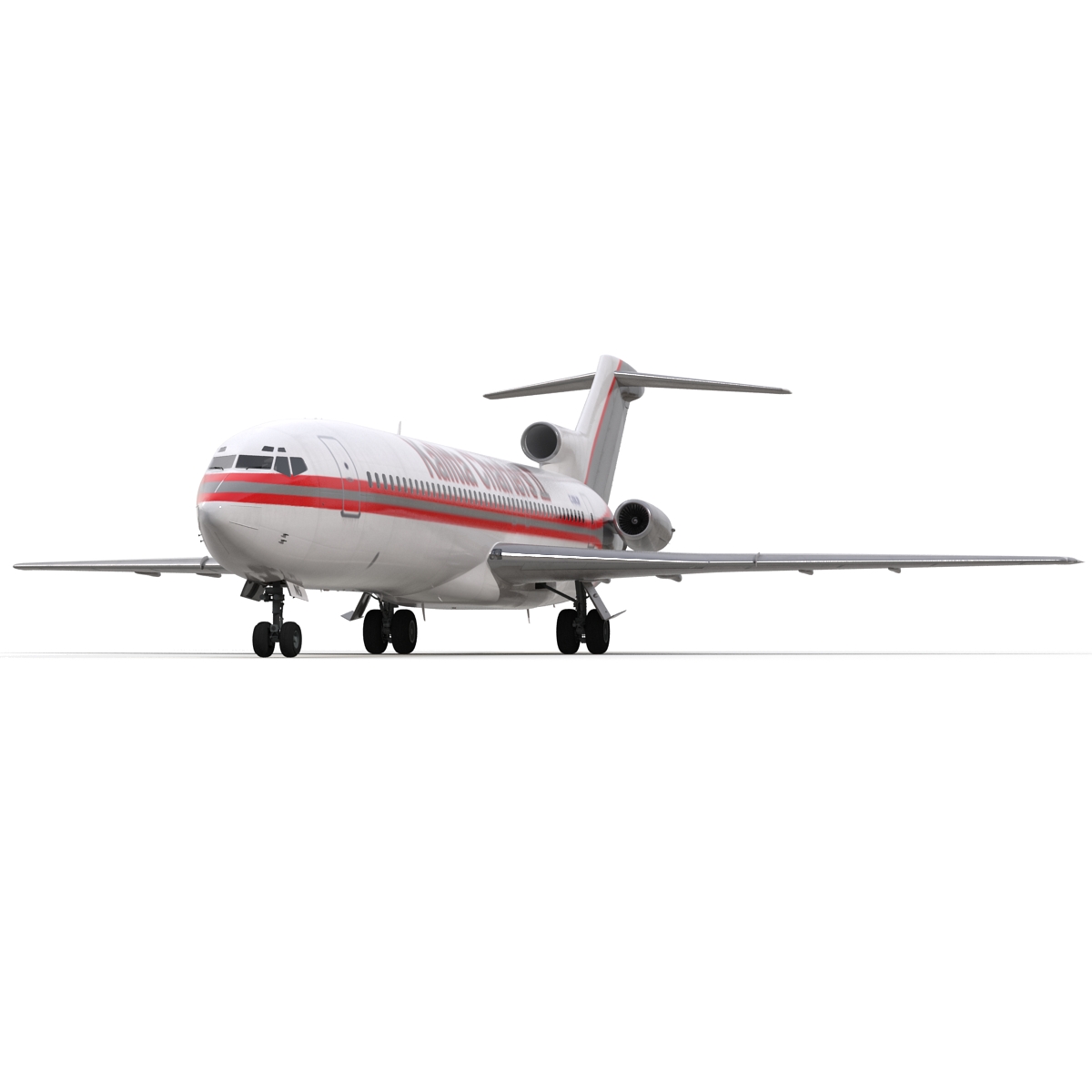 3D Boeing 727 200 Kalitta Air