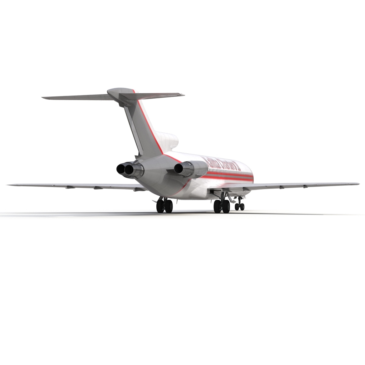 3D Boeing 727 200 Kalitta Air