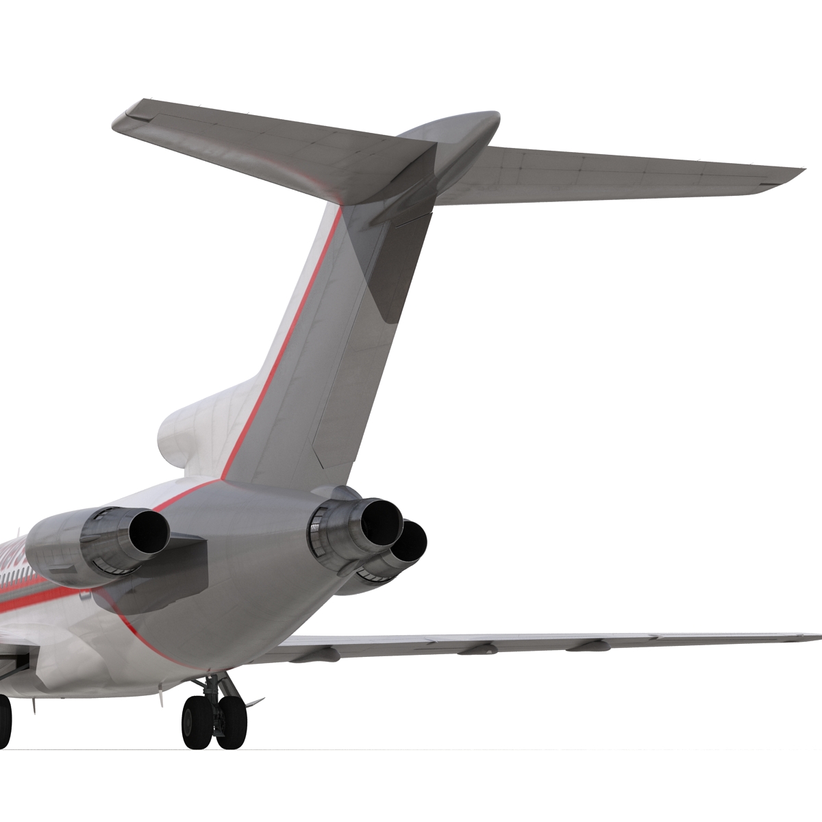 3D Boeing 727 200 Kalitta Air