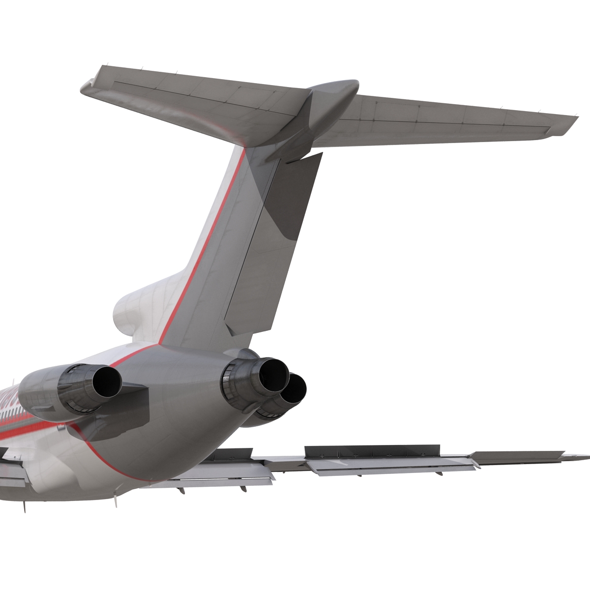 3D Boeing 727 200 Kalitta Air