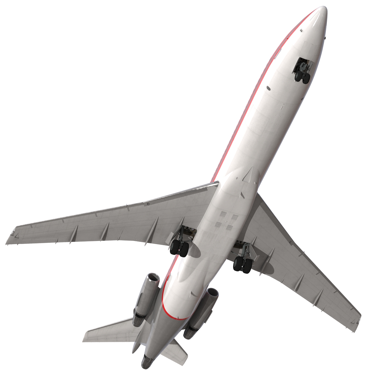 3D Boeing 727 200 Kalitta Air