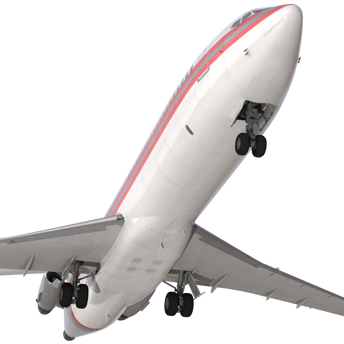 3D Boeing 727 200 Kalitta Air