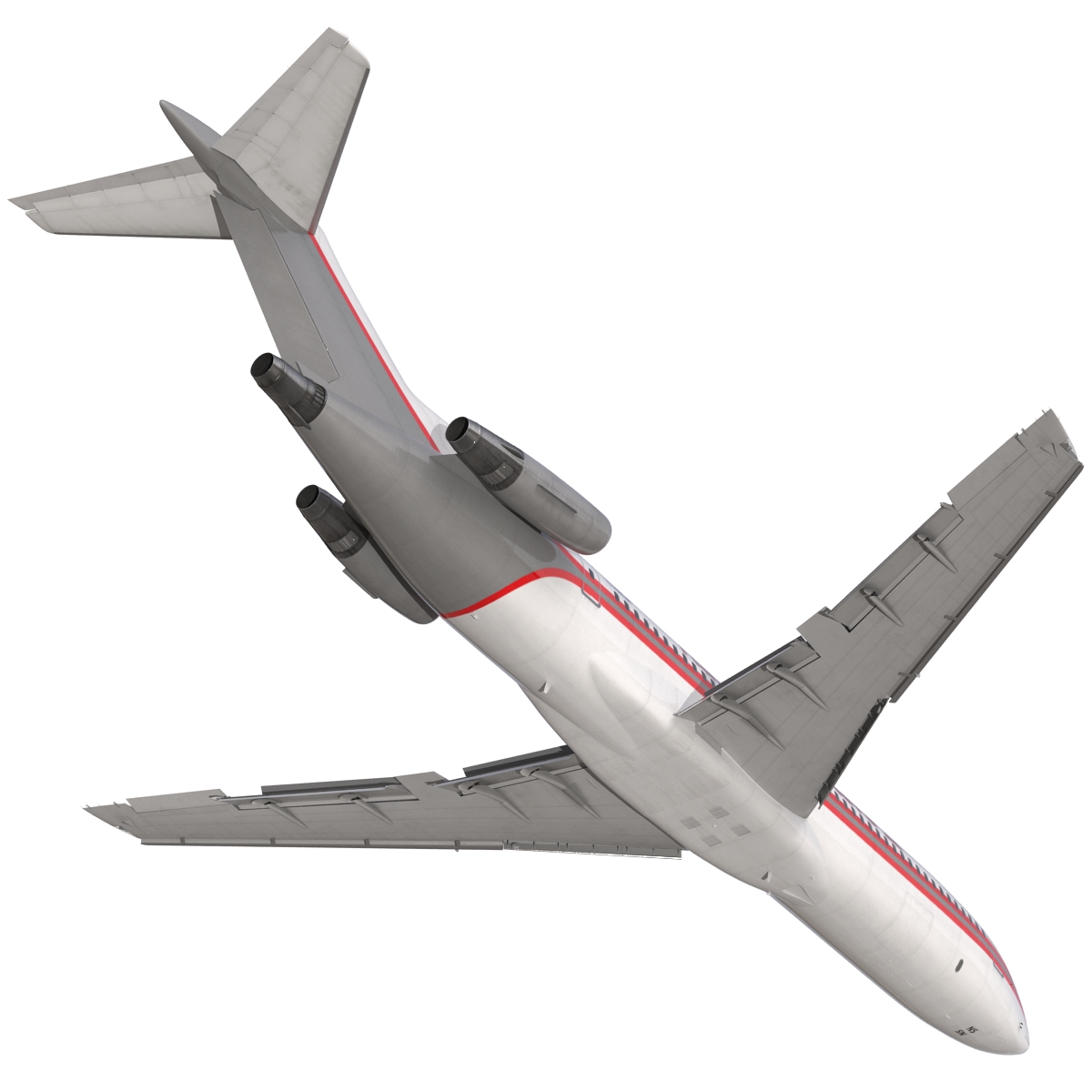 3D Boeing 727 200 Kalitta Air