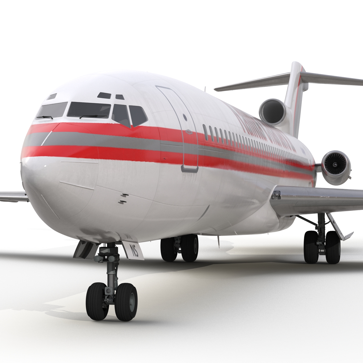 3D Boeing 727 200 Kalitta Air