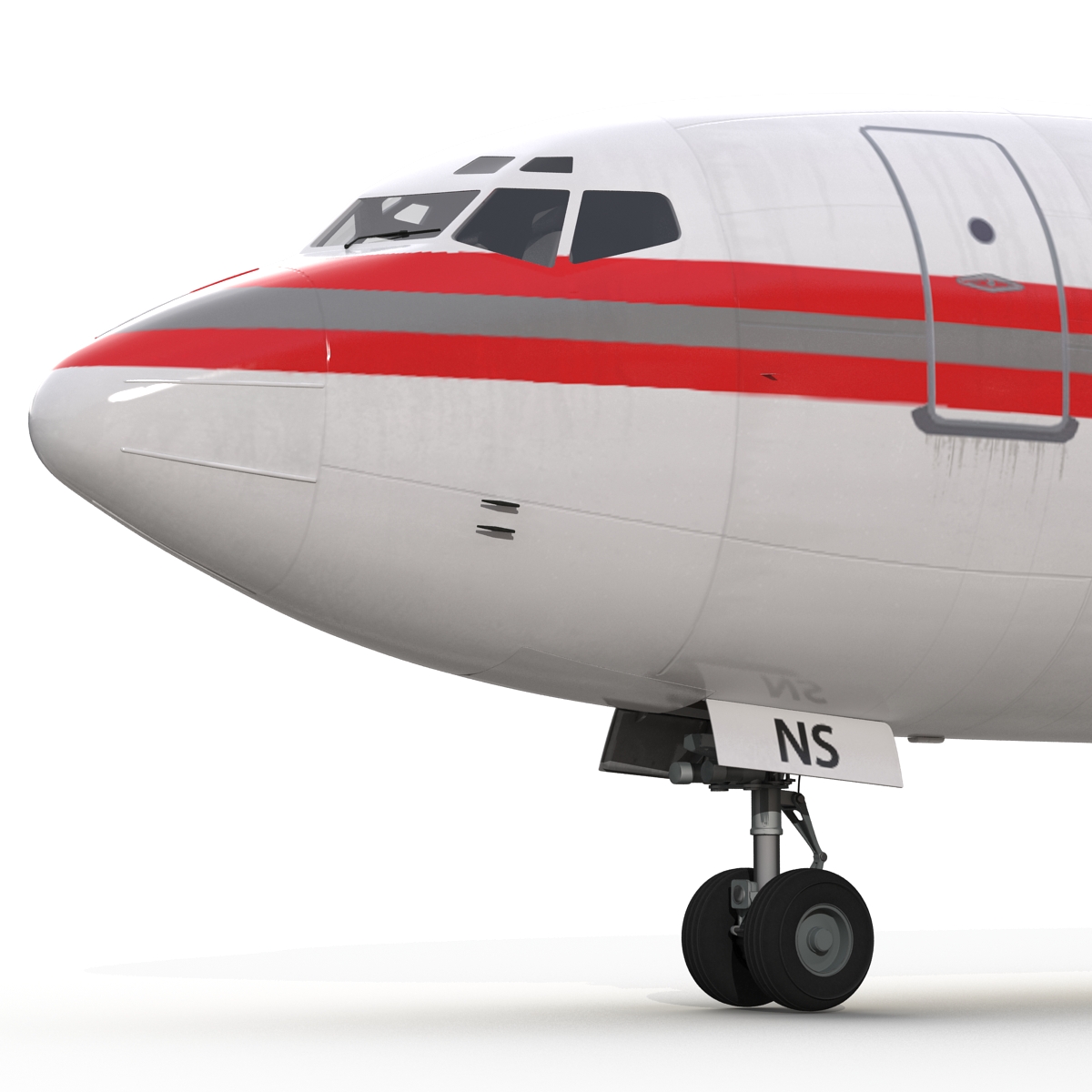 3D Boeing 727 200 Kalitta Air