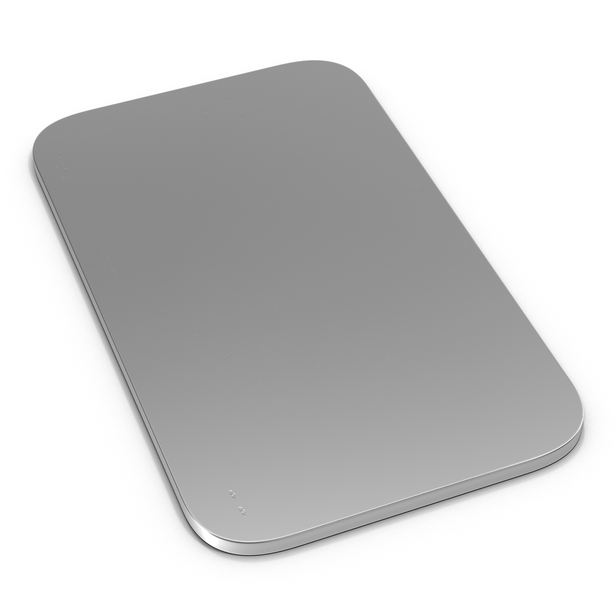 3D Silver Bar 1g model