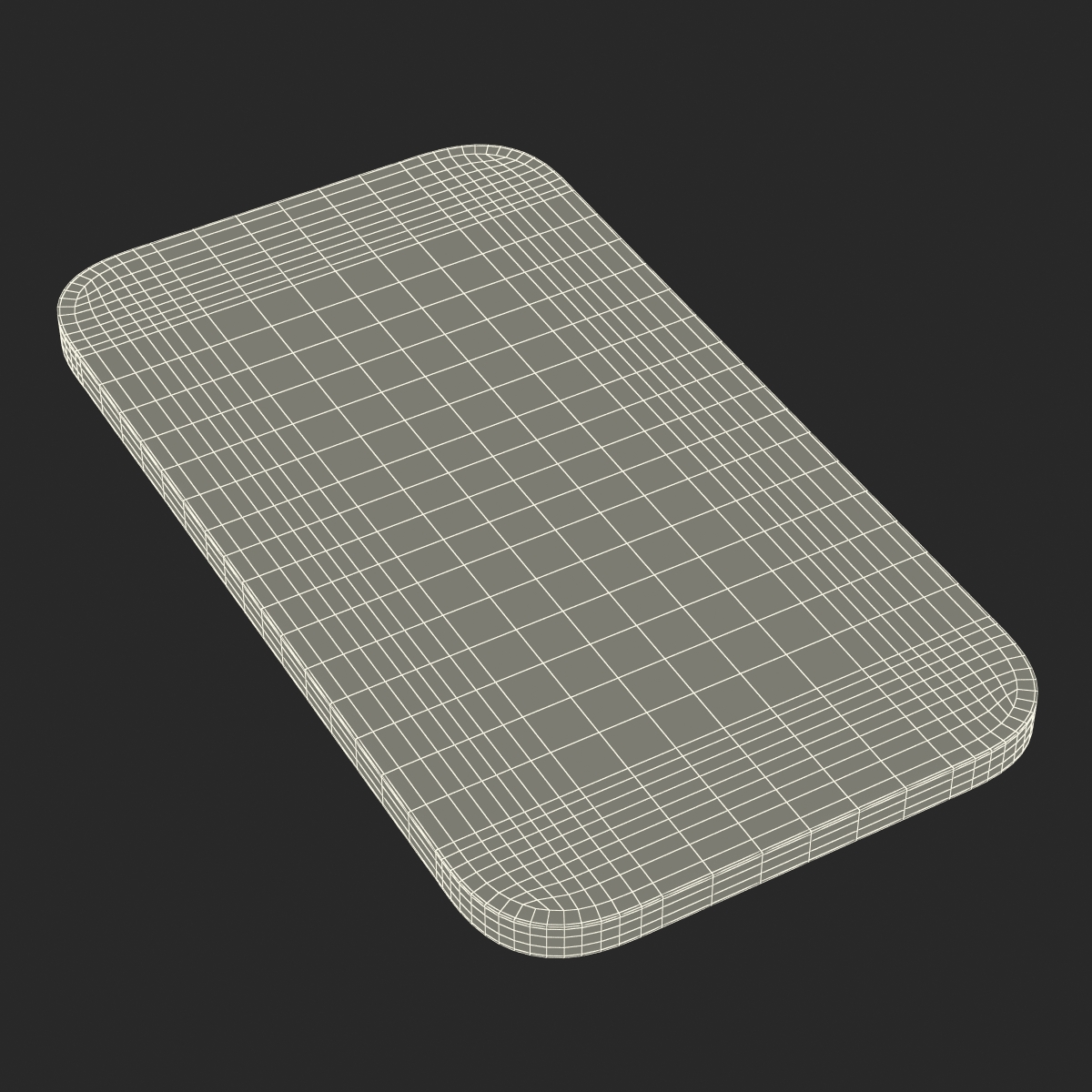 Silver Bar 50g 3D model