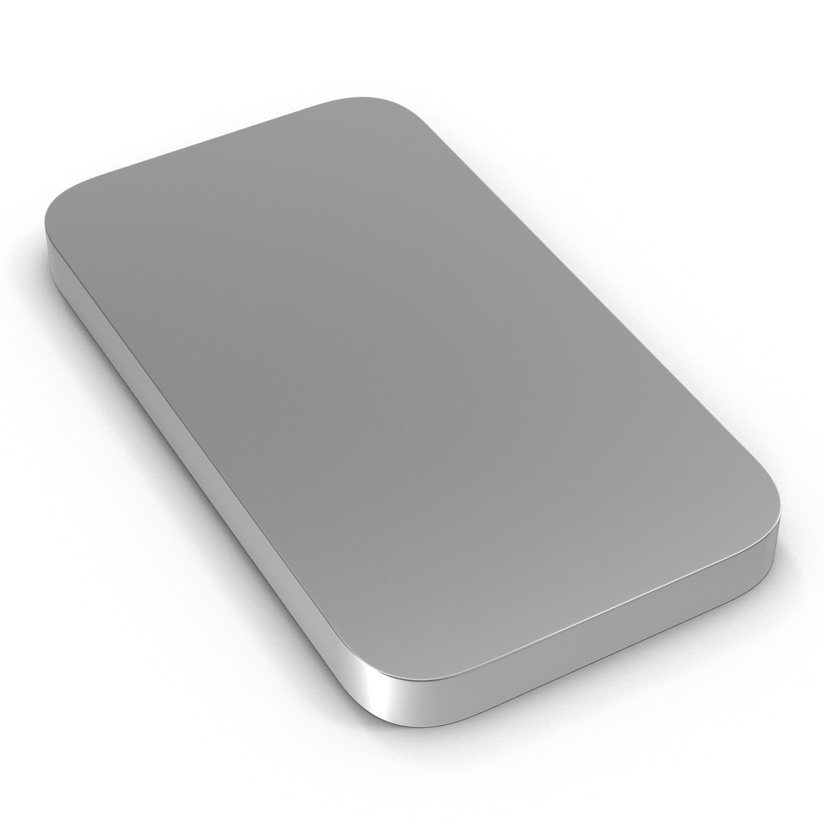 3D model Silver Bar 100g