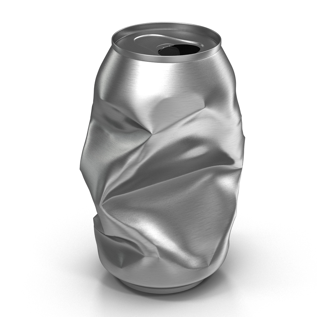 3D Crushed Soda Can