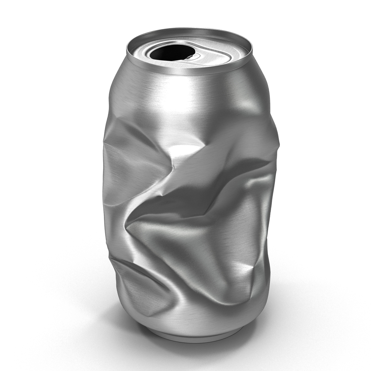 3D Crushed Soda Can