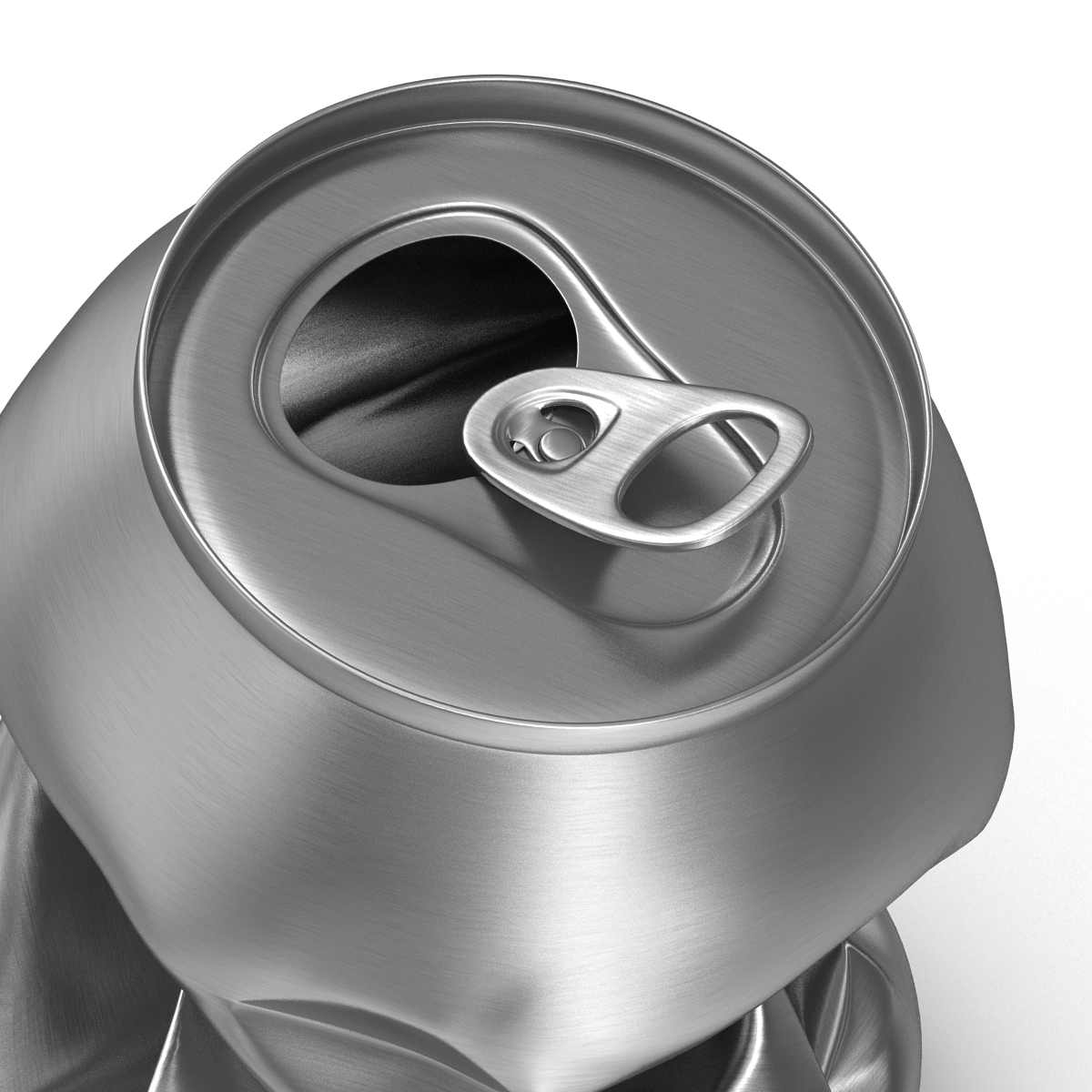 3D Crushed Soda Can 3 model