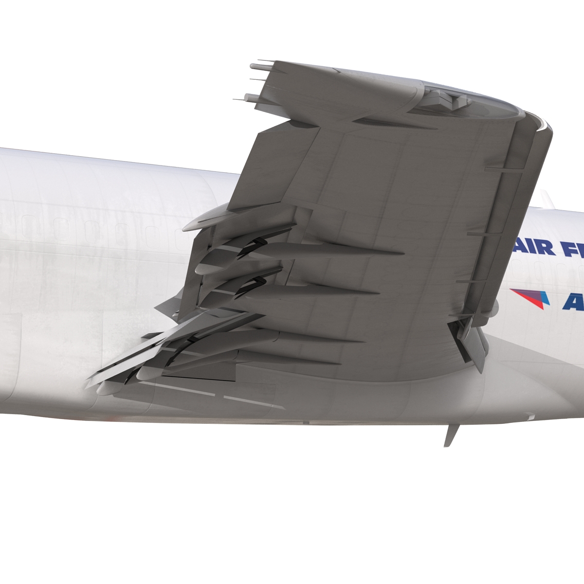 3D Boeing 727 200F Air France