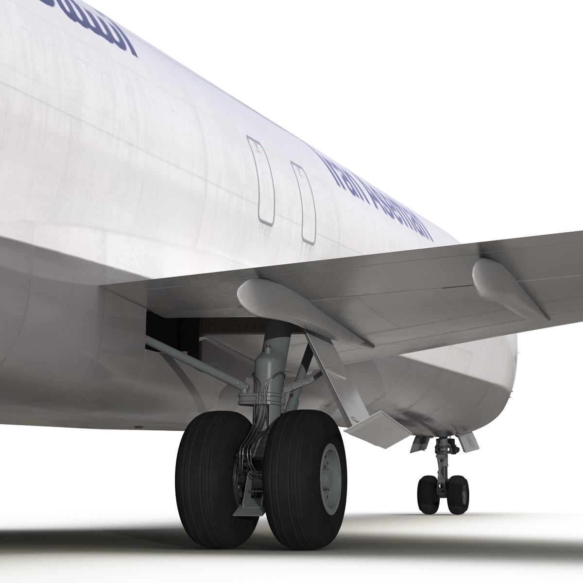 Boeing 727 200F Iran Aseman 3D