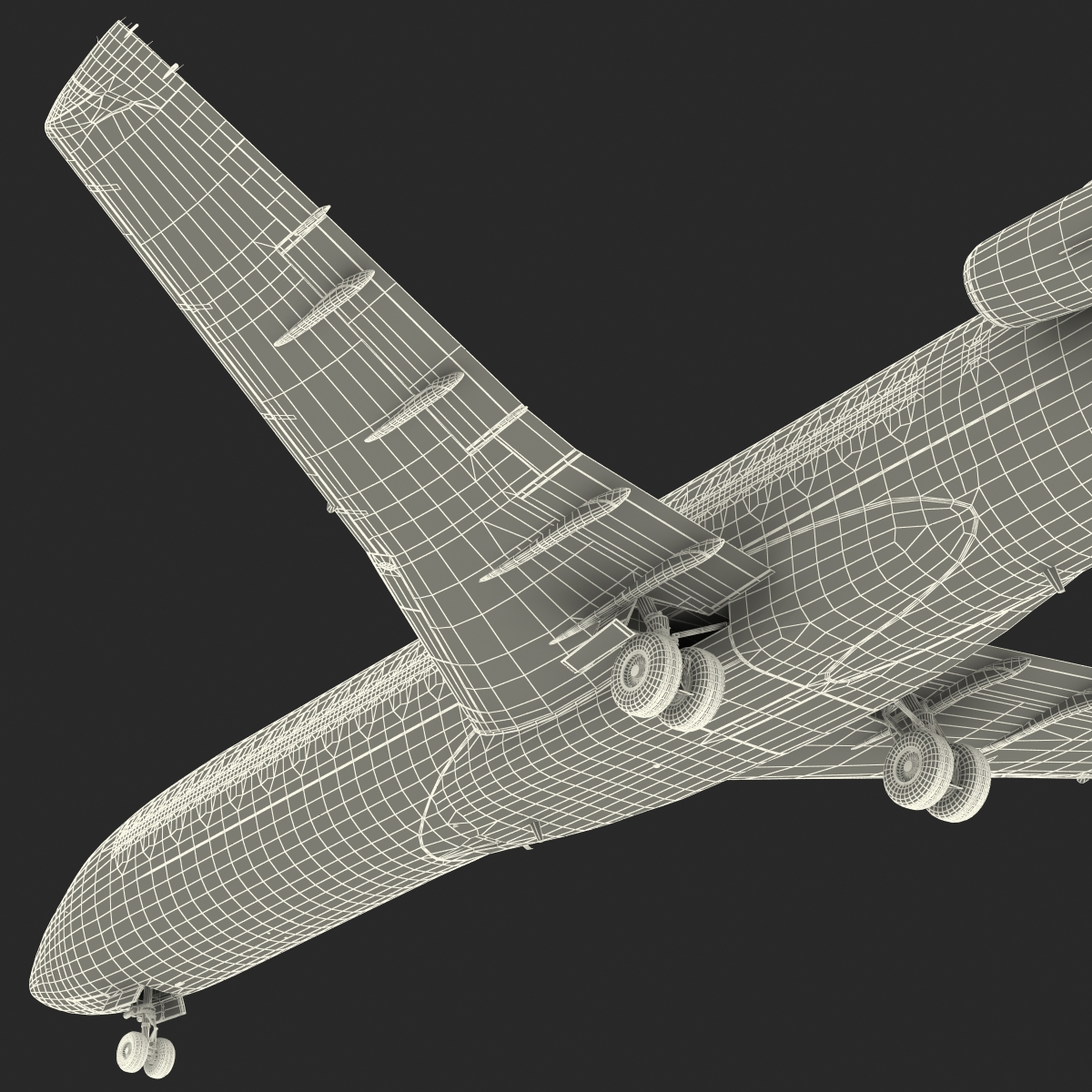 Boeing 727 200F Iran Aseman 3D