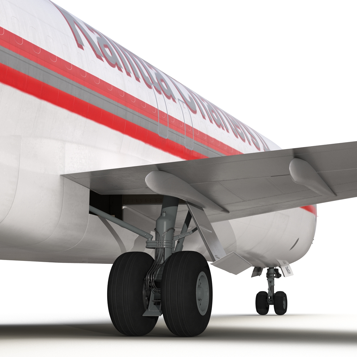 Boeing 727 200F Kalitta Air 3D