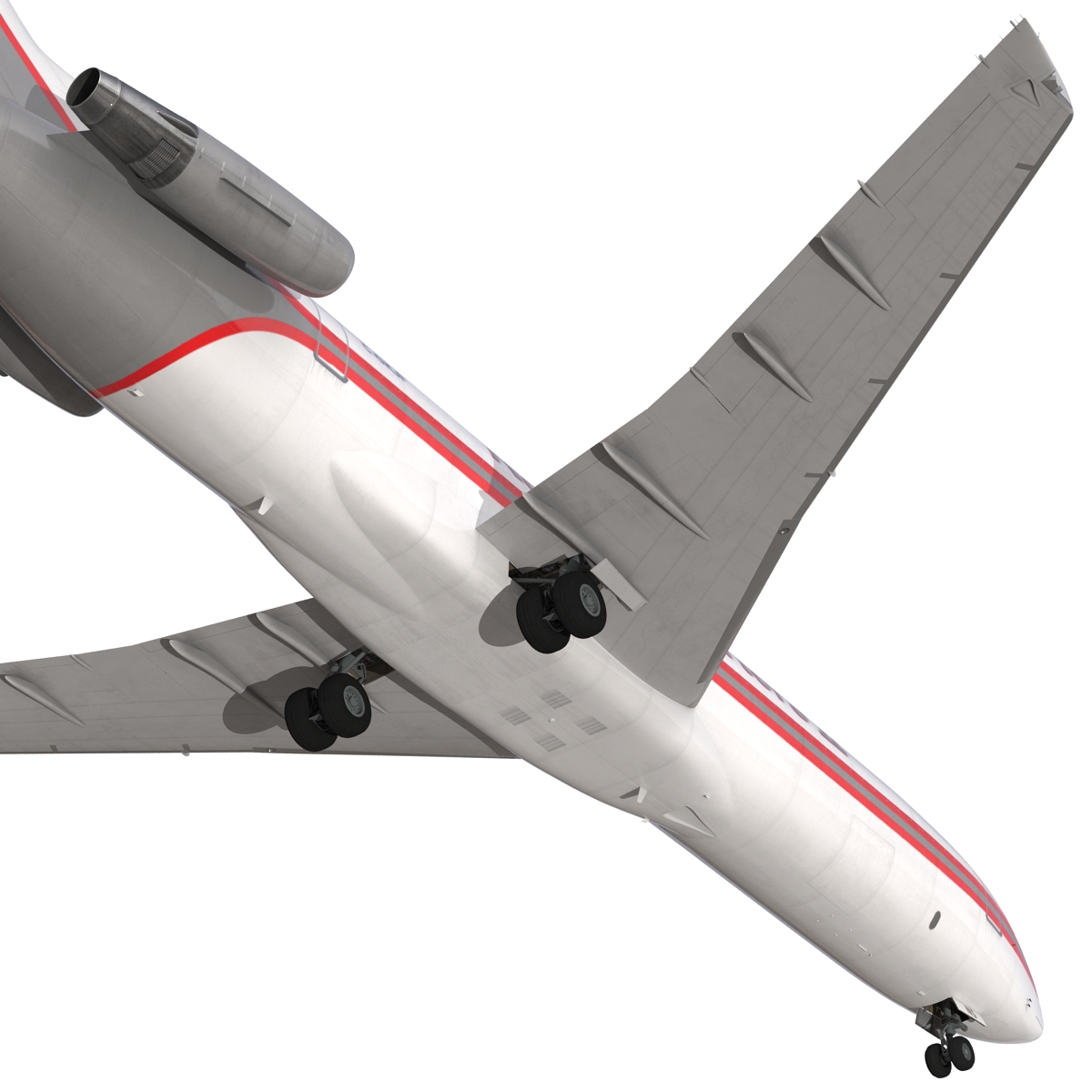 Boeing 727 200F Kalitta Air 3D