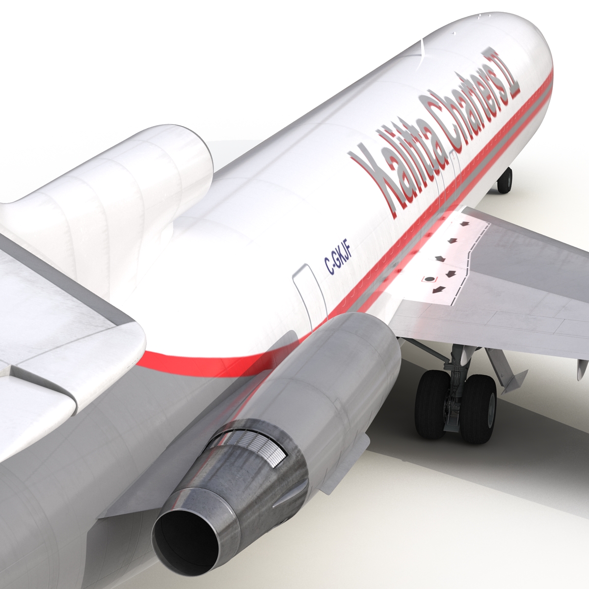 Boeing 727 200F Kalitta Air 3D