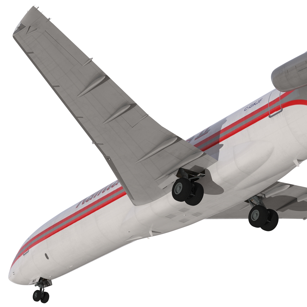 Boeing 727 200F Kalitta Air 3D