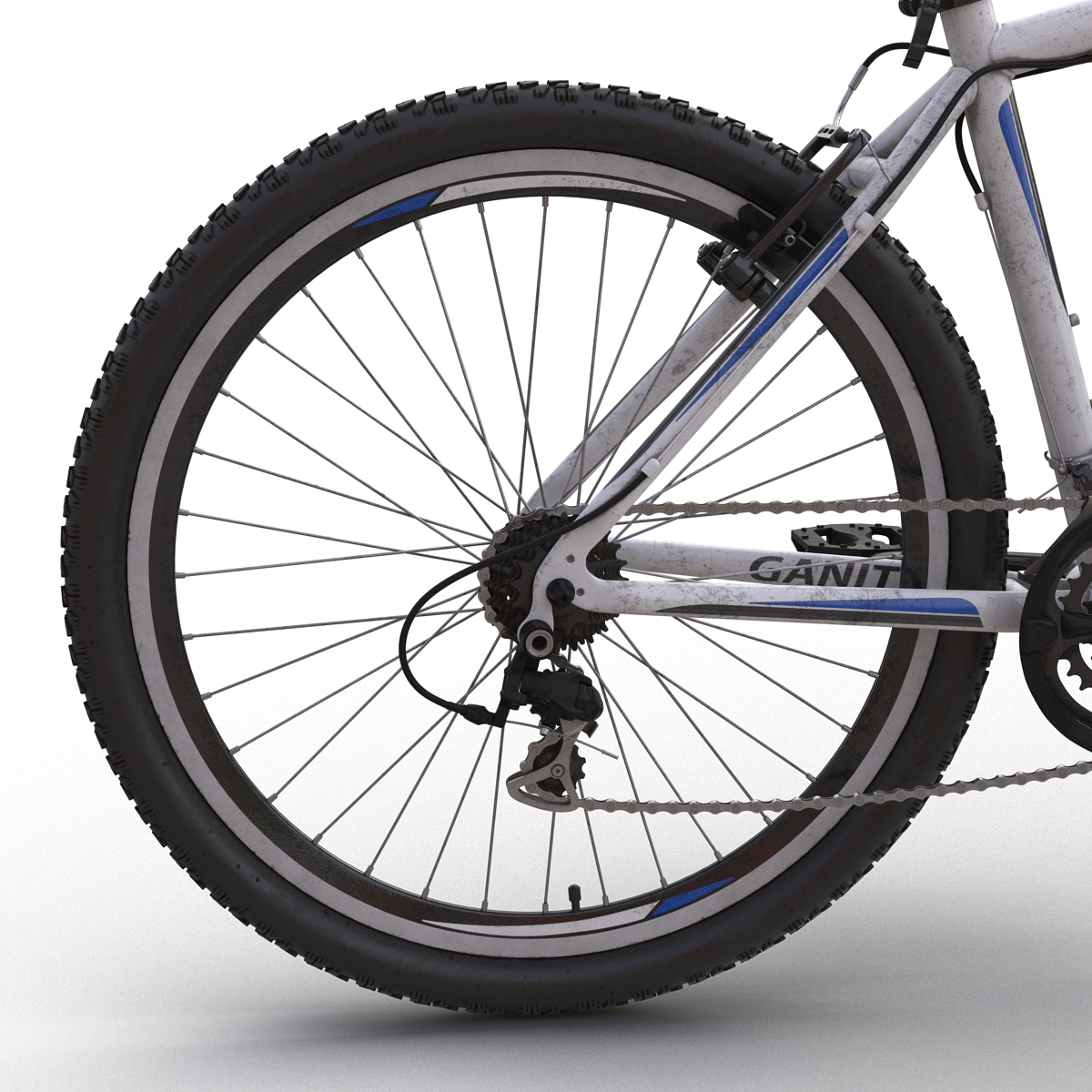 3D Mountain Bike model