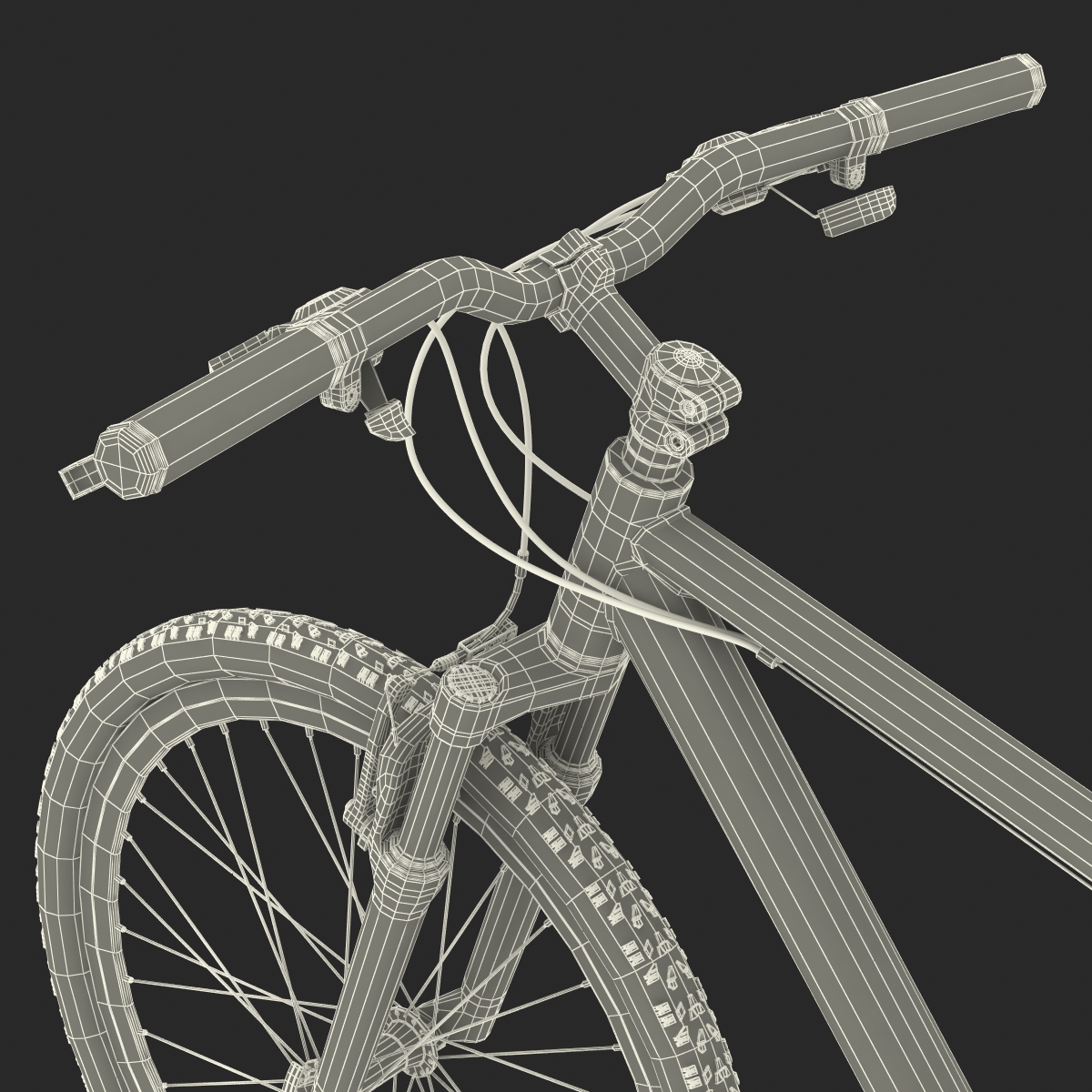 3D Mountain Bike model