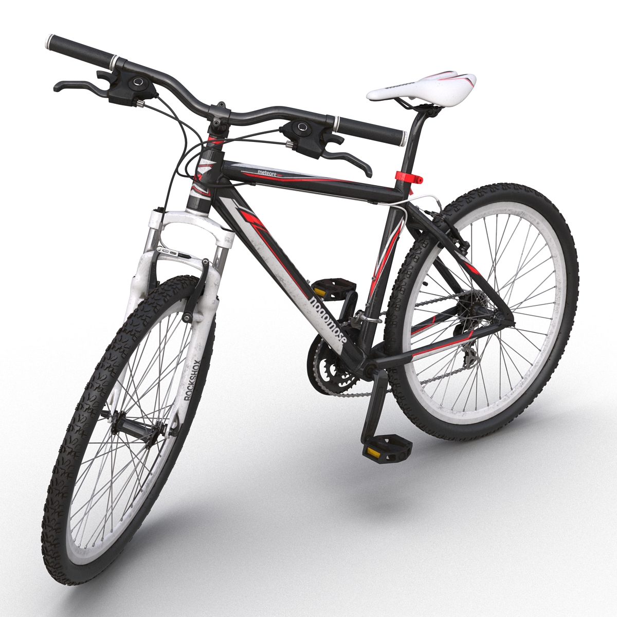 Mountain Bike Red 3D