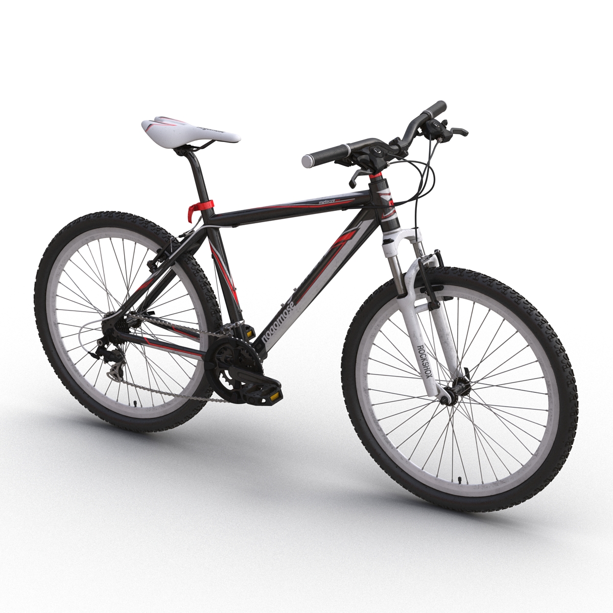 Mountain Bike Red 3D